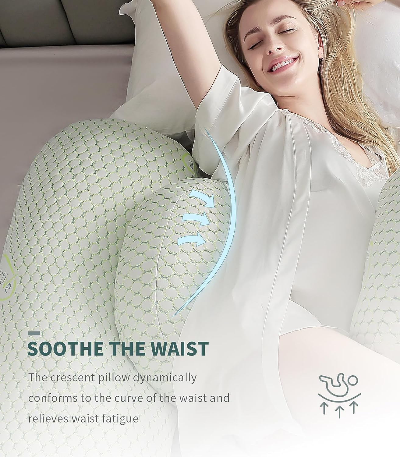 Almohada corporal para embarazo
