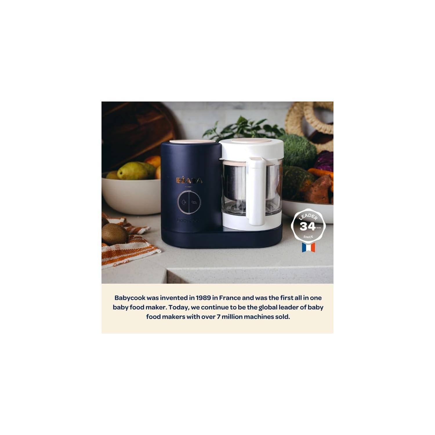 Fabricante de alimentos para bebés | Acero inoxidable - BEABA