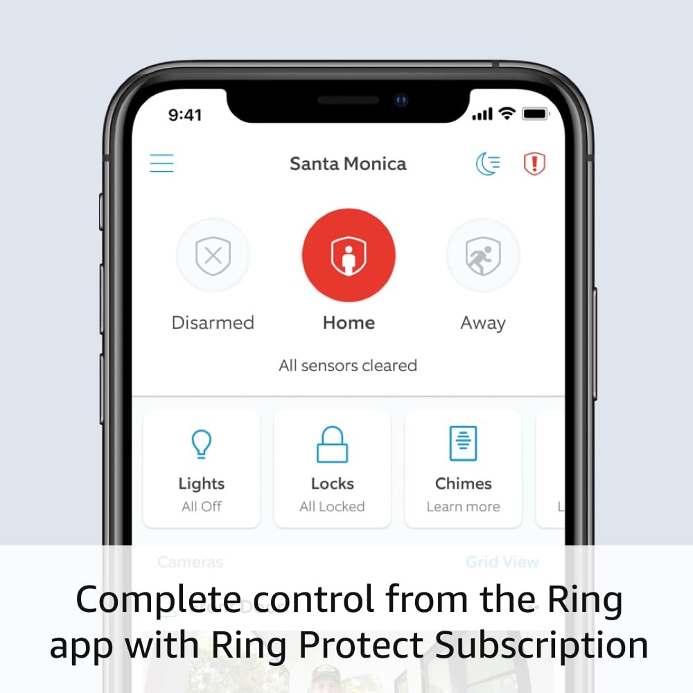 Lote de timbre Ring Video Doorbell Wired con Echo Pop