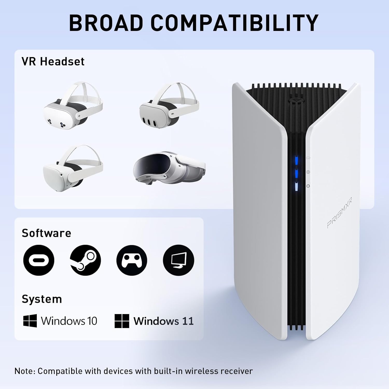 Enlace de Aire Transmisión PC-VR
