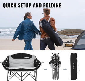 Silla de camping dos cuerpos| Alta resistencia