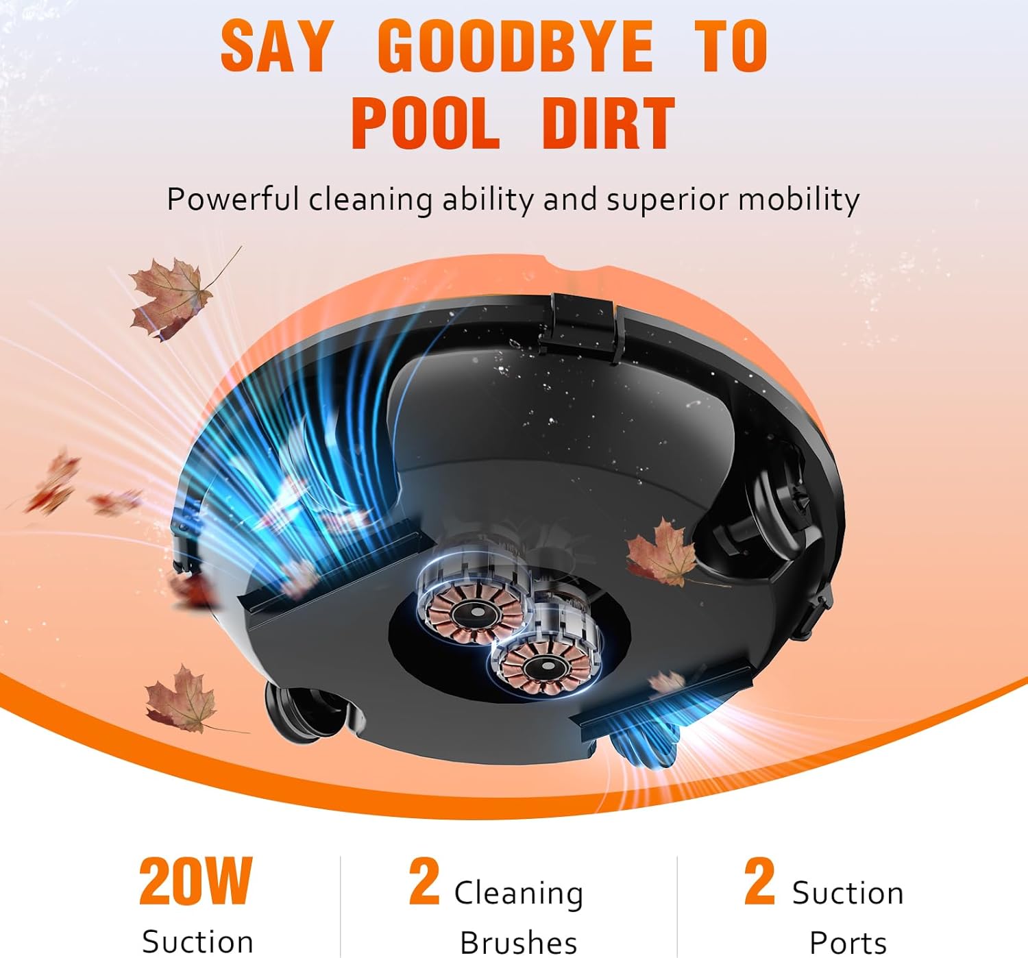 Robot de Piscina Inalámbrico