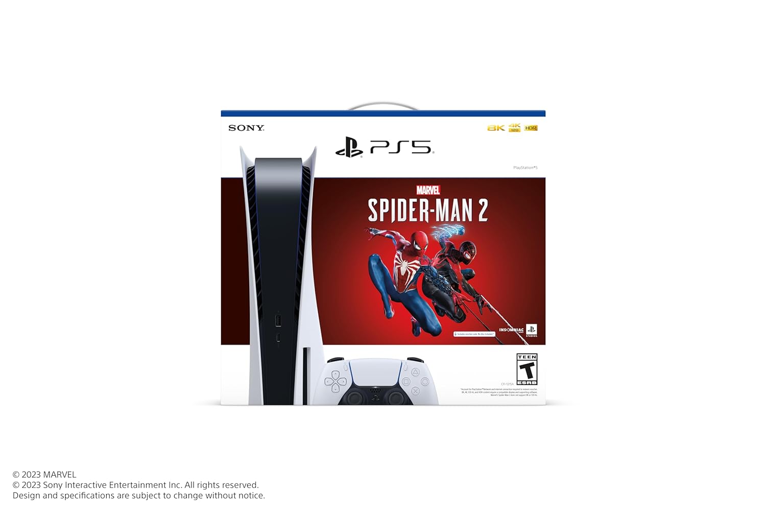 PlayStation 5 - Edición Marvel’s Spider-Man 2 - Disco