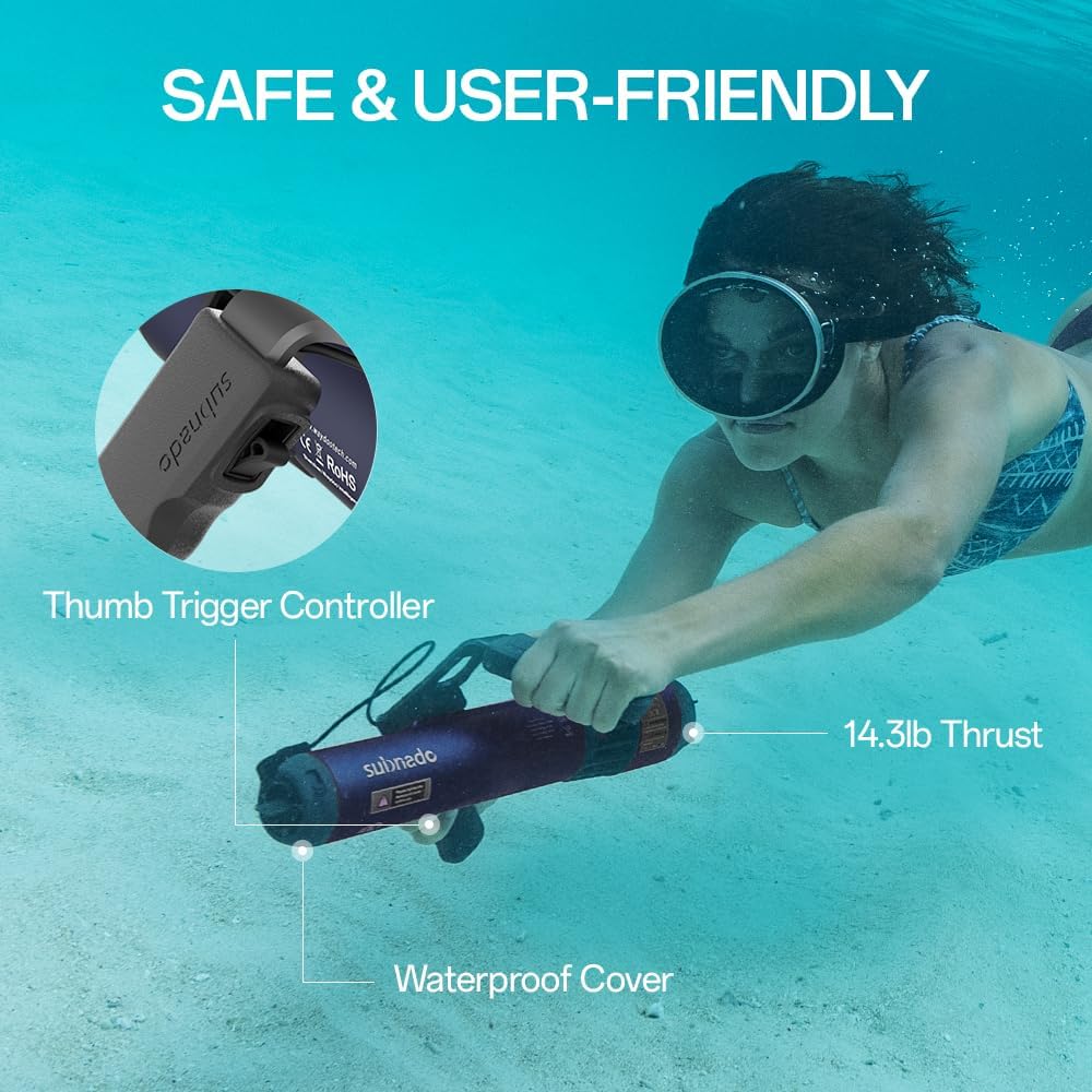 Scooter acuático submarino de buceo para deportes acuaticos