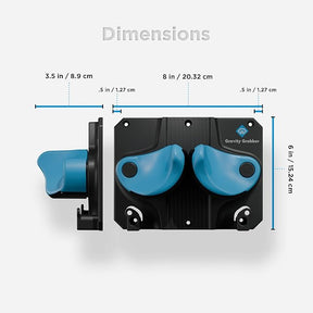 Estantería de pared para esquis