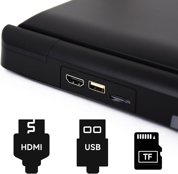 Pantalla de monitor abatible para automóvil l 17.3 pulgadas