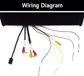 Pantalla de monitor abatible para automóvil l 17.3 pulgadas