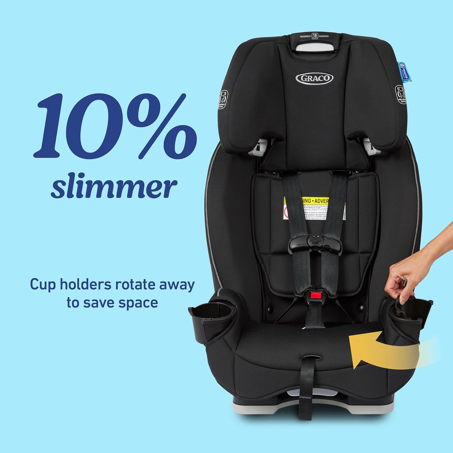 Asiento convertible 3 en 1 Graco SlimFit