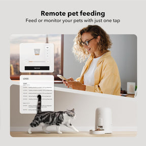 Dispensador de Alimentos para gatos con WiFi