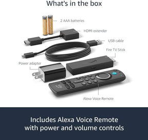 Fire TV Stick con Alexa Voice Remote (incluye controles de TV).