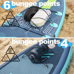 Tabla de remo inflable 335 x 85 cm