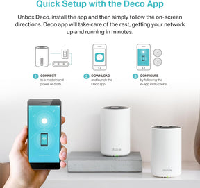 Sistema malla WiFi Deco