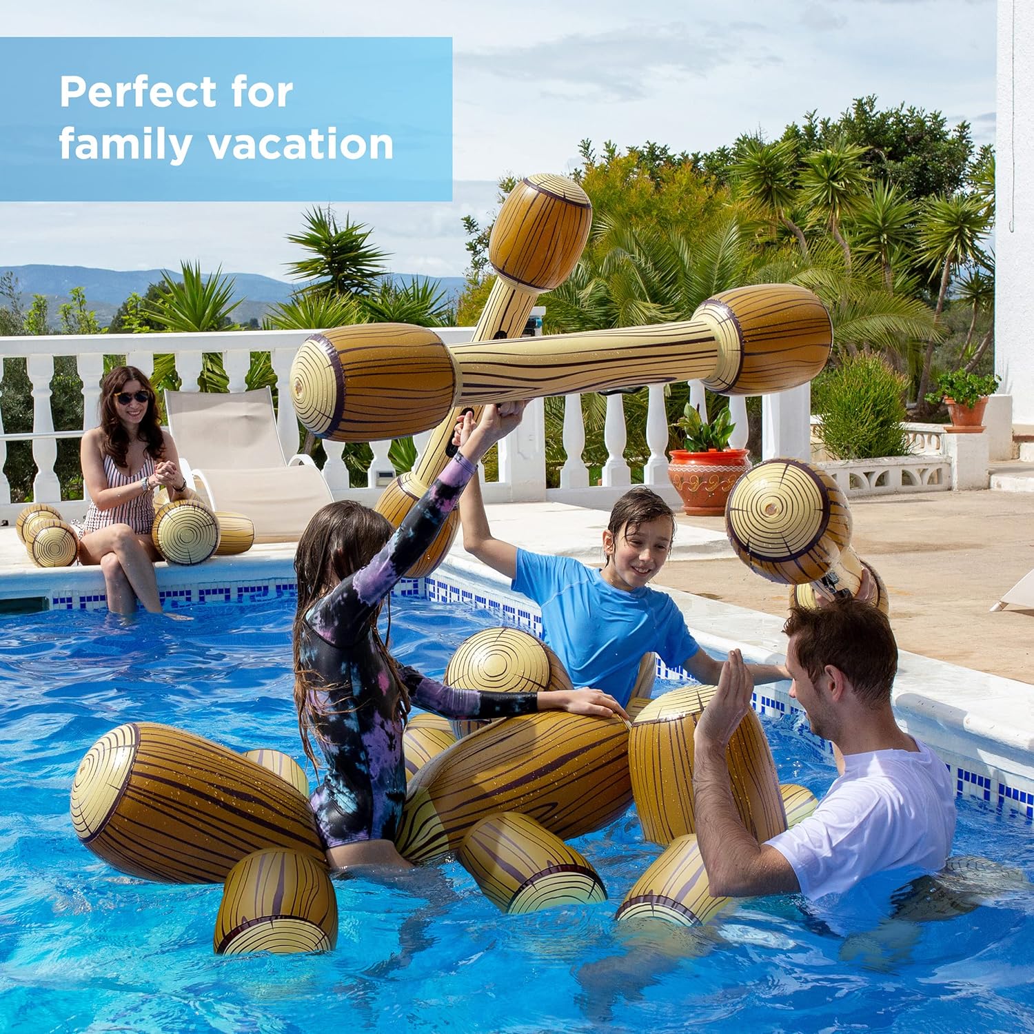 Juego inflable para piscina Pack de