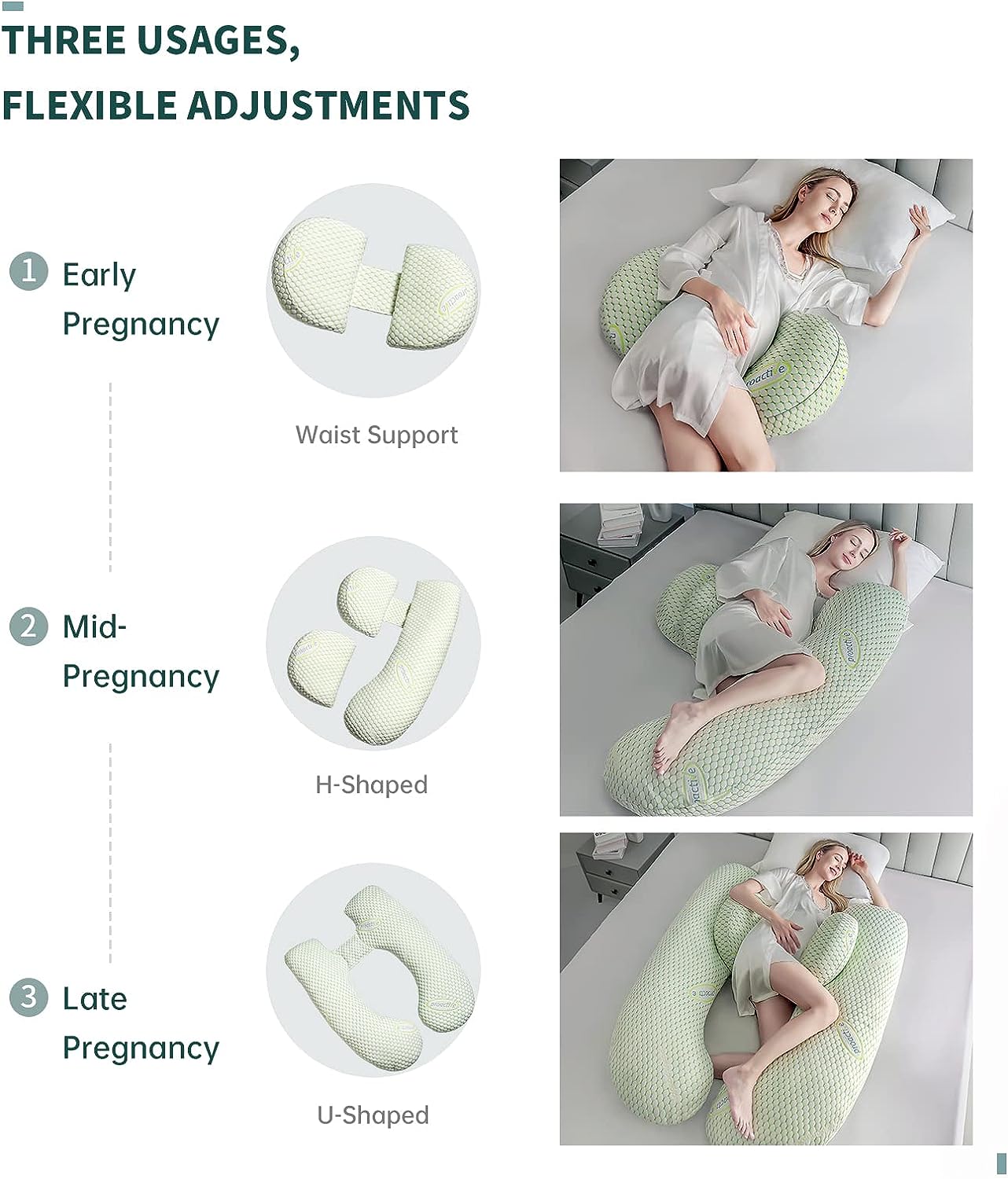 Almohada corporal para embarazo