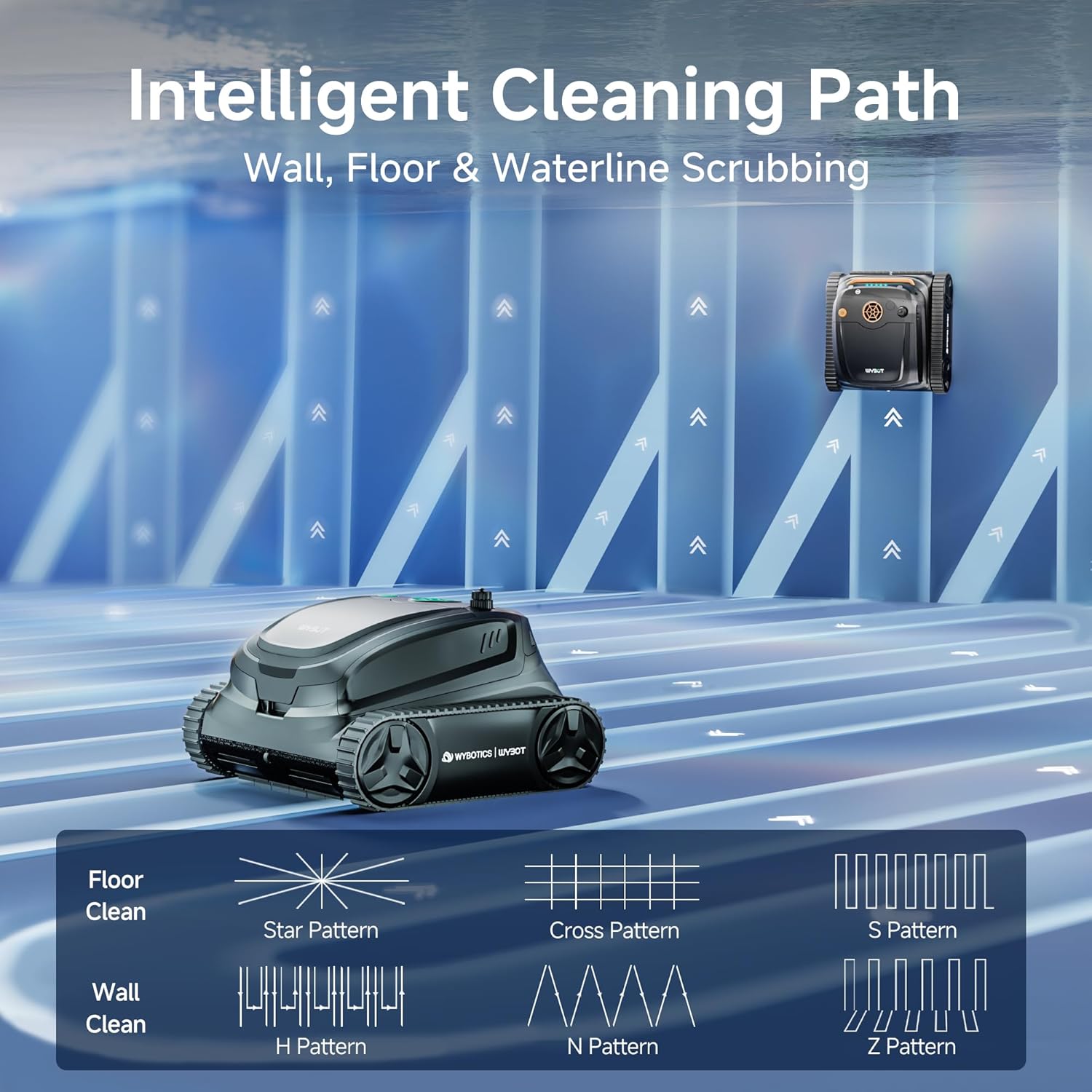 Robot de Piscina con Panel Solar WYBOT S2