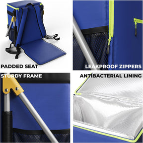 Mochila hielera | Sin fugas, ligera, resistente al agua