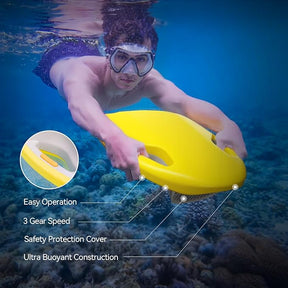 Tabla de natación electrica con 3 velocidades