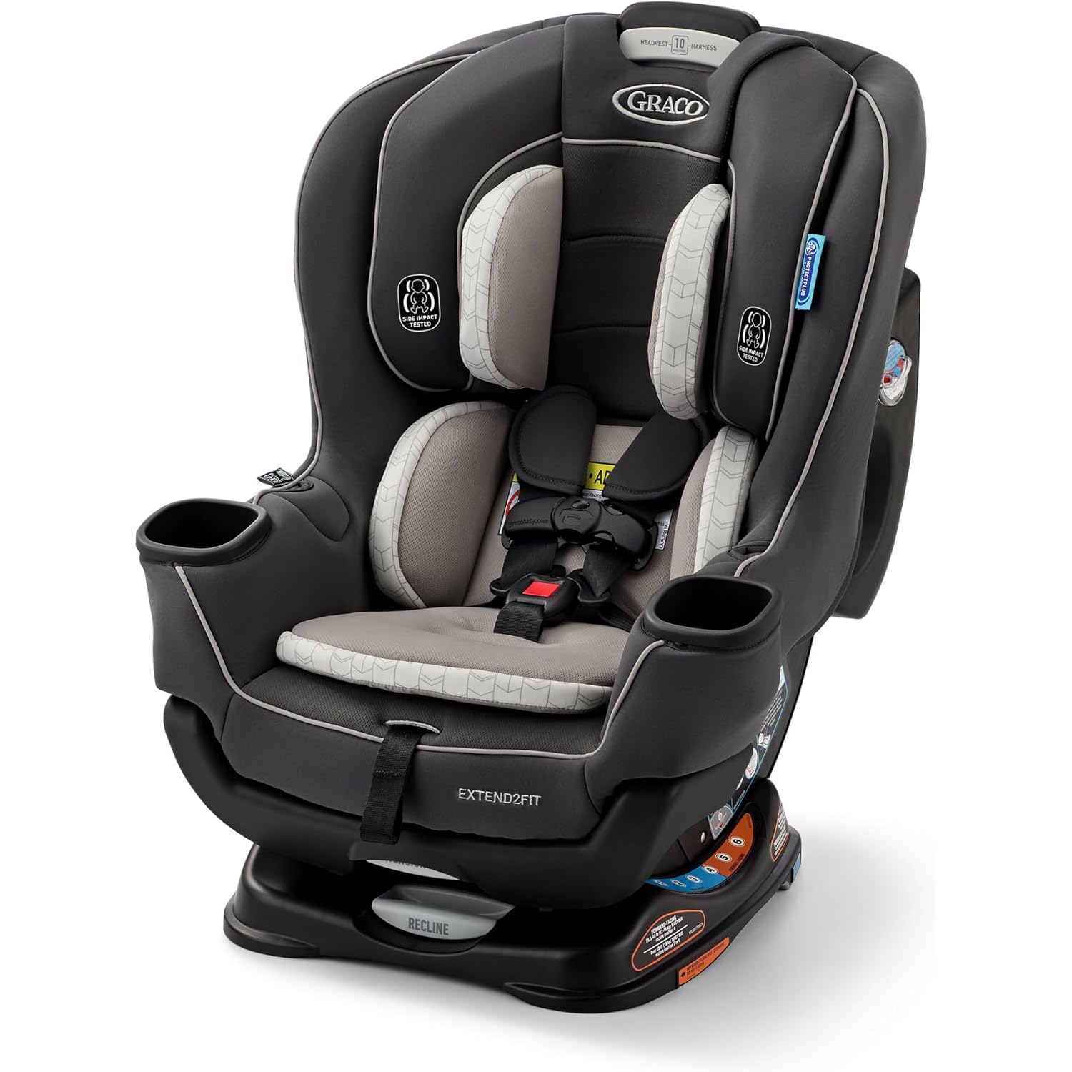 Graco Extend2Fit - Asiento convertible 2 en 1