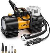 Compresor de aire portátil con bomba de aire digital , con 12 luces LED l 12 V CC