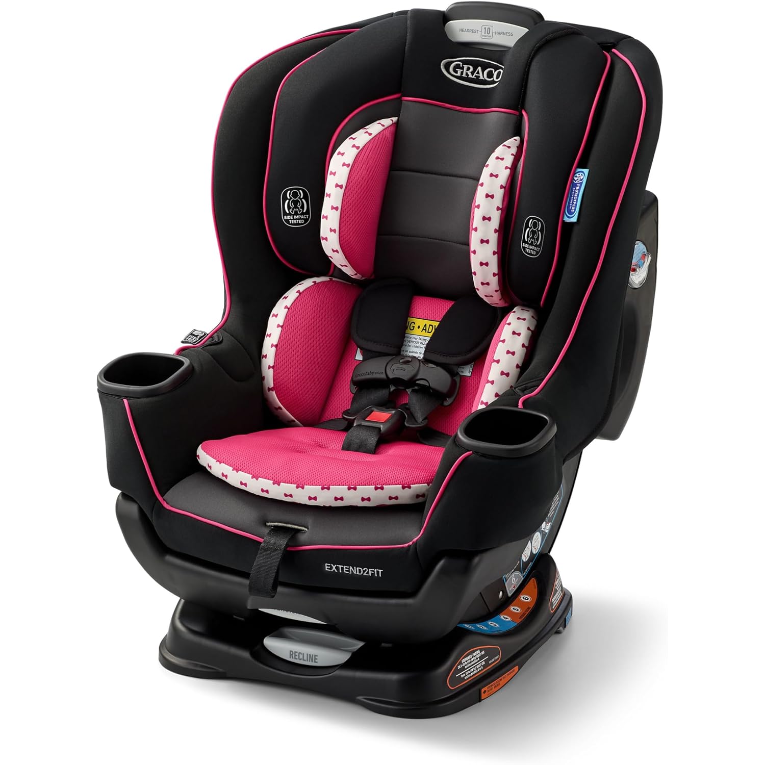 Graco Extend2Fit - Asiento convertible 2 en 1