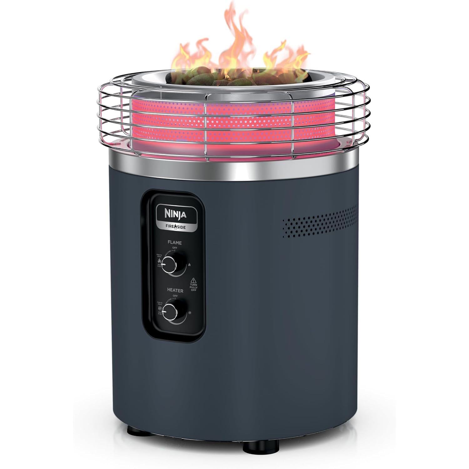Ninja Fireside 360 - Chimenea y calentador 80,000 BTU