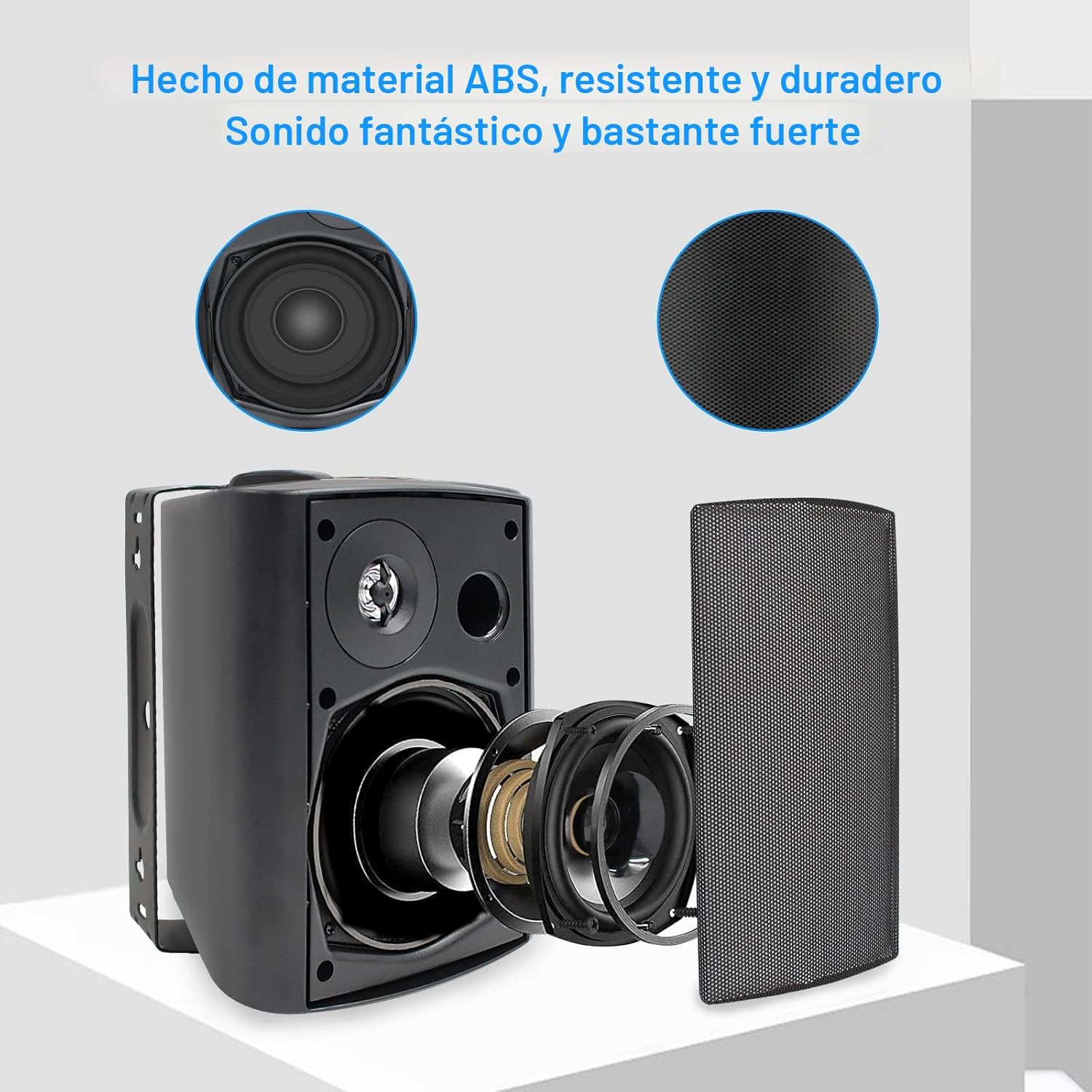 Herdio 4 altavoces pasivos de 5.25 pulgadas