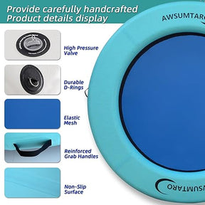Hamaca circular inflable 244cm