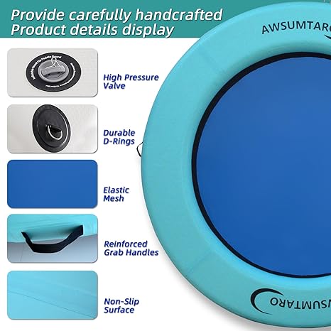 Hamaca circular inflable 244cm