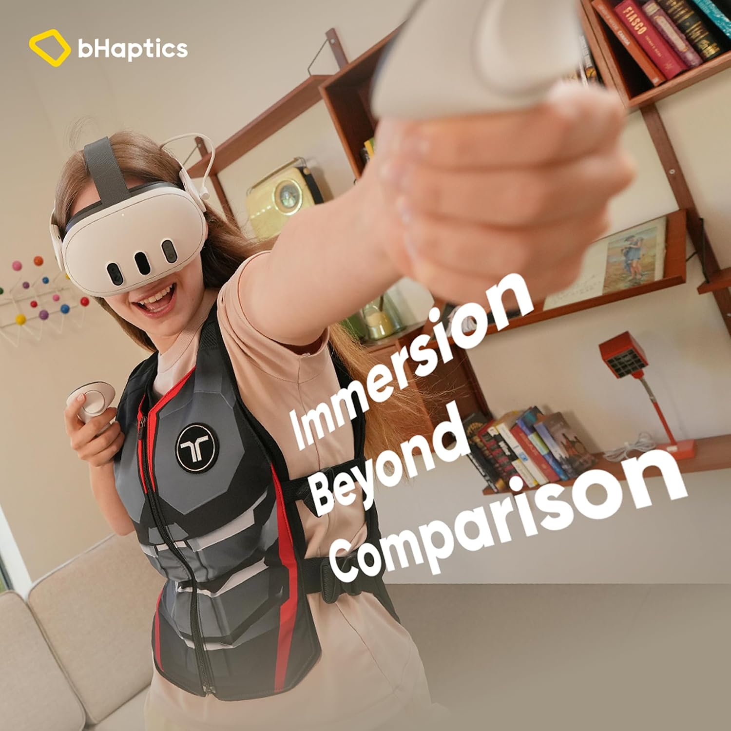 Chaleco Háptico Inmersivo - TactSuit Air Onyx
