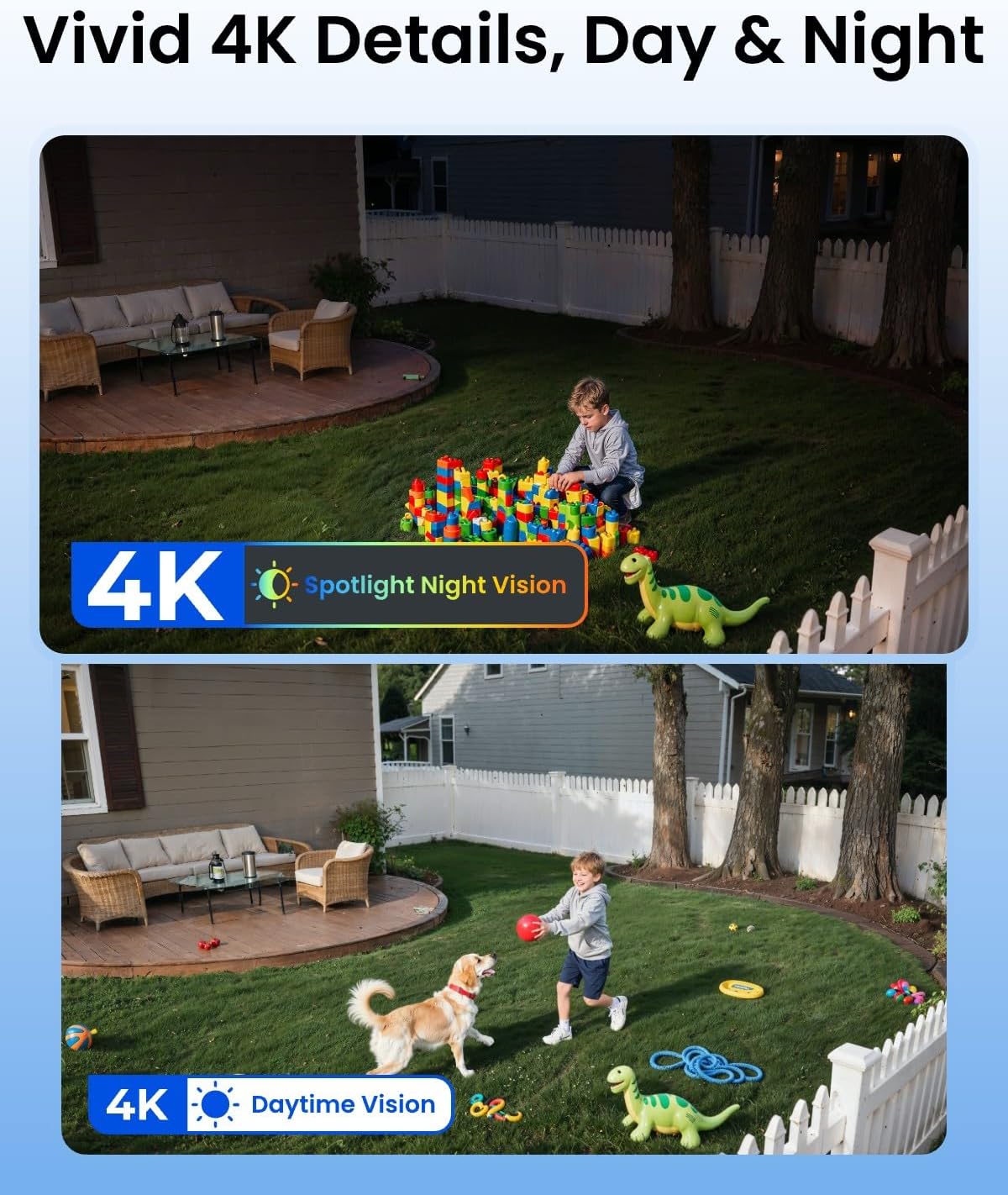 Cámara de seguridad solar 4k - Argus PT Ultra Reolink + Panel Solar