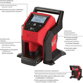 Inflador de neumáticos inalámbrico rápido