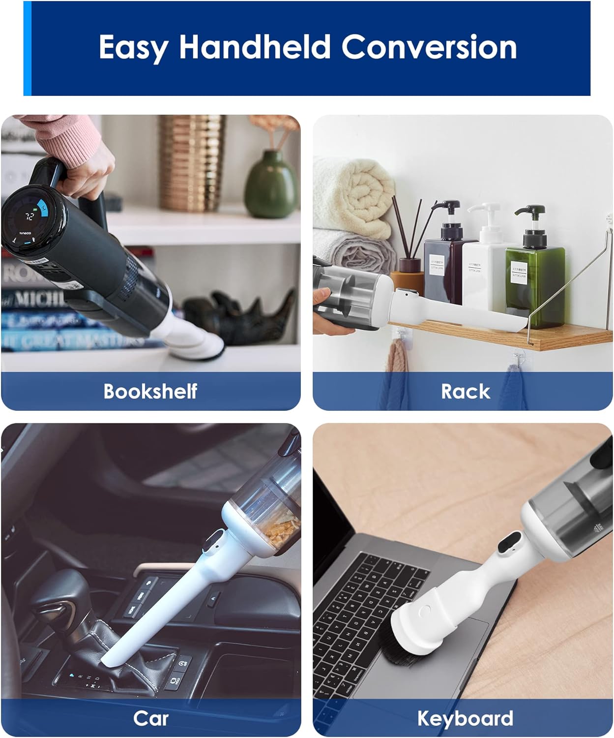 Aspiradora inalámbrica inteligente ONE S5 Combo