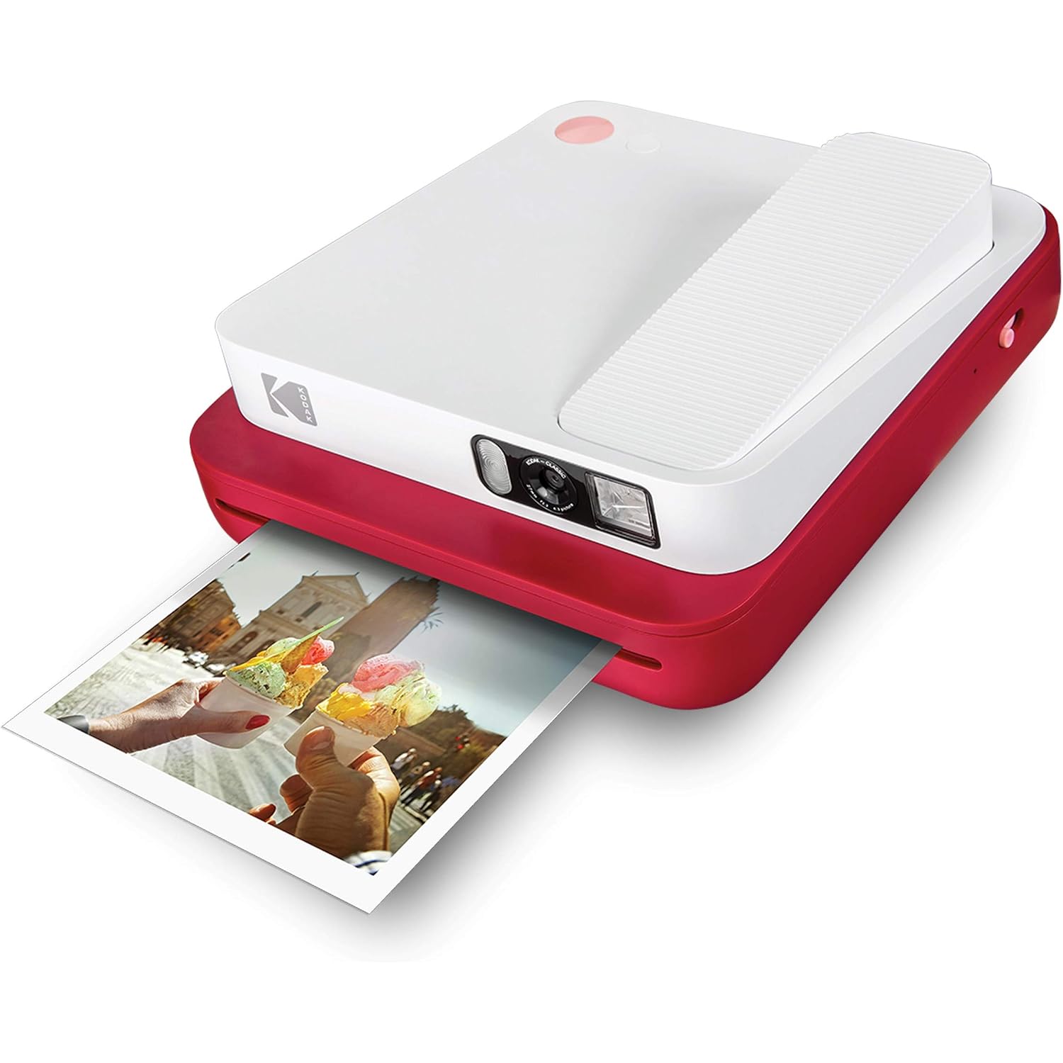 Zink KODAK Smile - Cámara instantánea digital clásica Zink de 3.5 x 4.25"