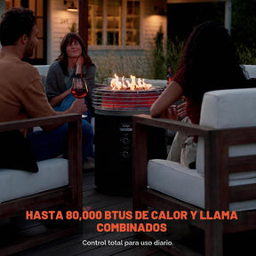 Ninja Fireside 360 - Chimenea y calentador 80,000 BTU