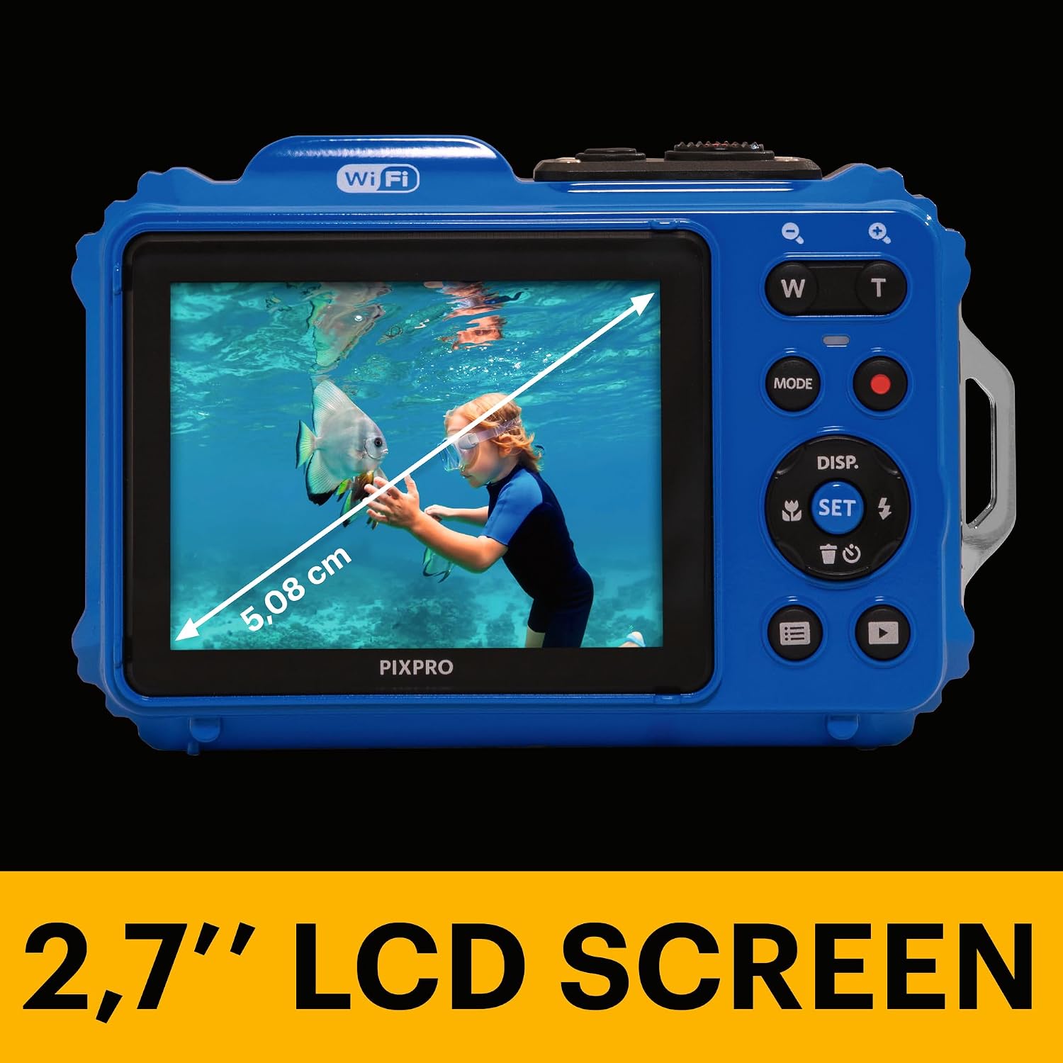 KODAK PIXPRO WPZ2 - Cámara digital impermeable de 16 MP