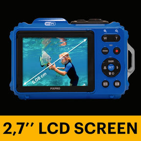 KODAK PIXPRO WPZ2 - Cámara digital impermeable de 16 MP