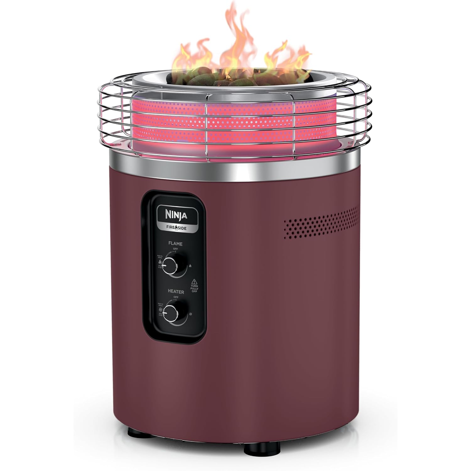 Ninja Fireside 360 - Chimenea y calentador 80,000 BTU
