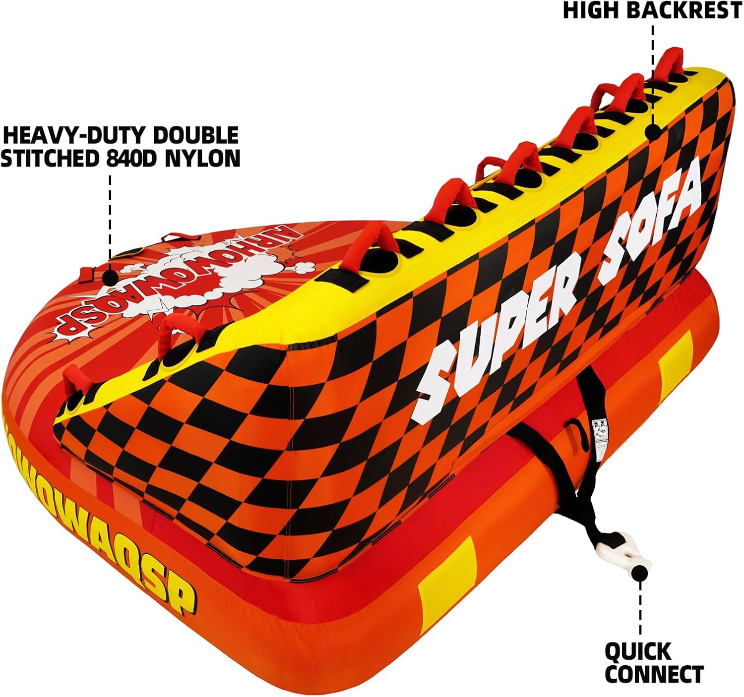 Remolcable acuatico para 4 personas