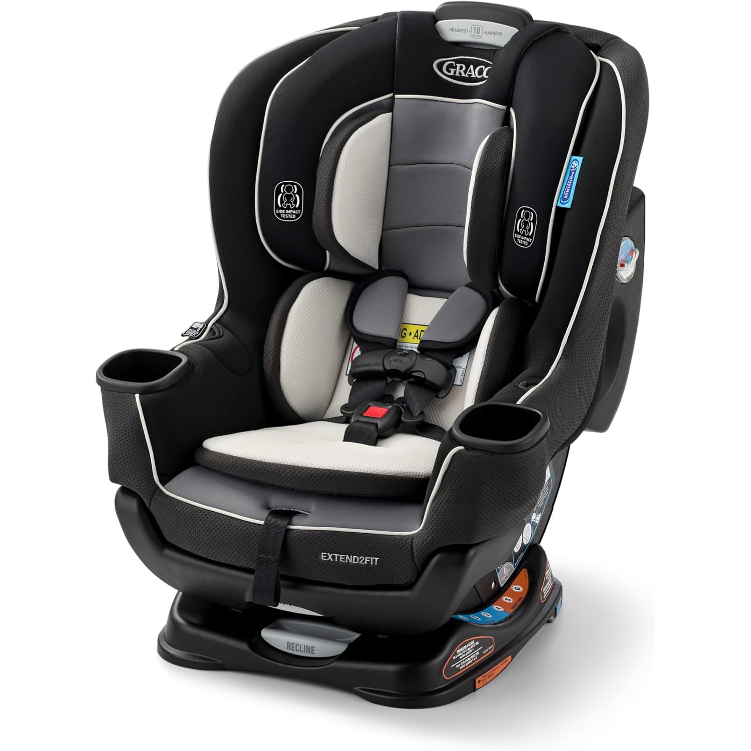 Graco Extend2Fit - Asiento convertible 2 en 1