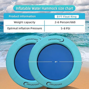 Hamaca circular inflable 244cm