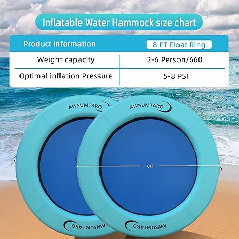 Hamaca circular inflable 244cm