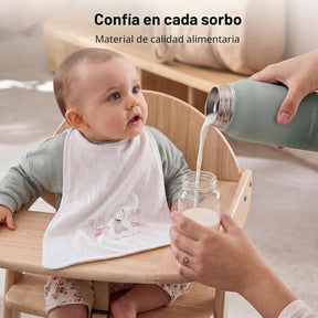 Set portátil de calentador de Mamaderas y enfriador de leche | Momcozy