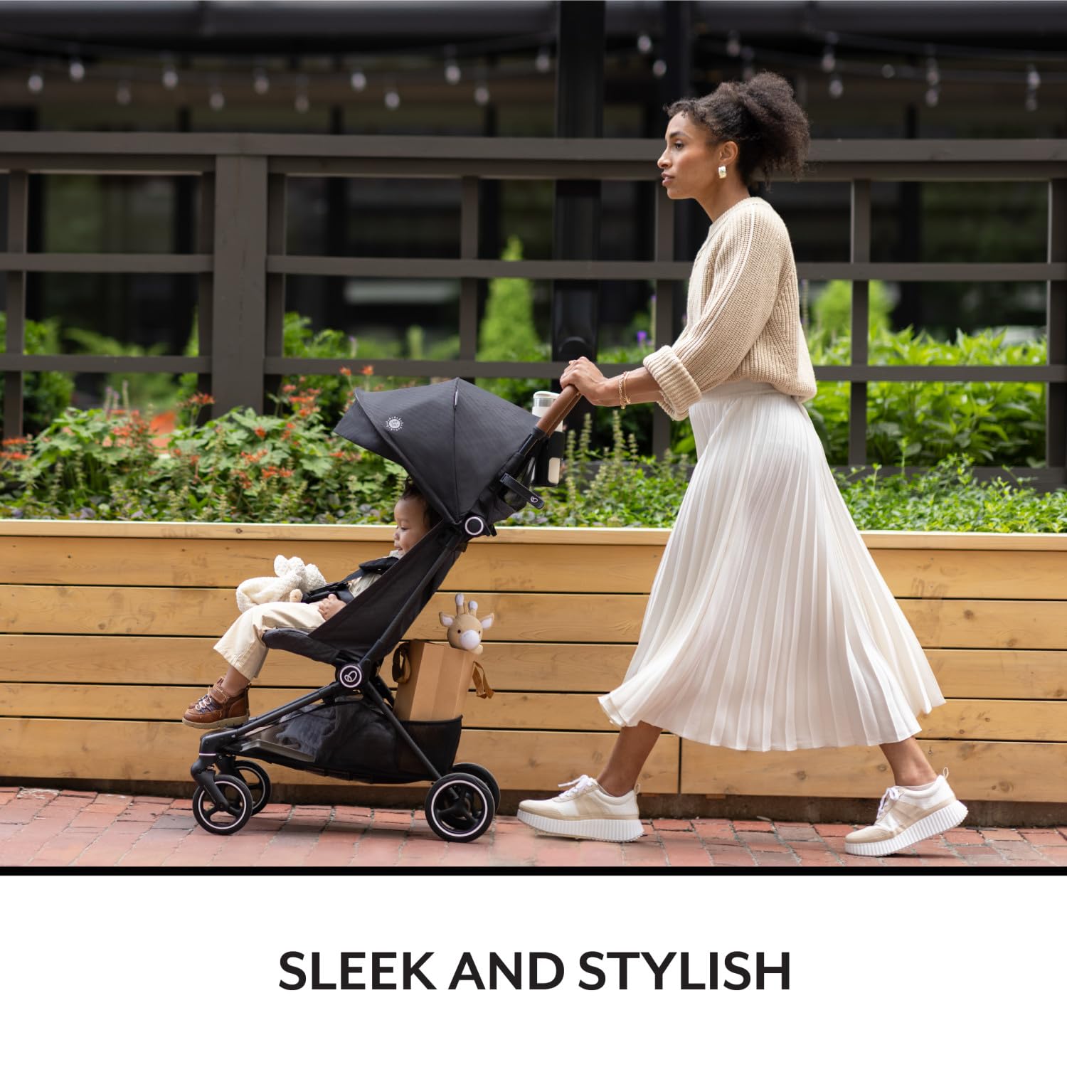 Cochecito de fibra de carbono ultraligero