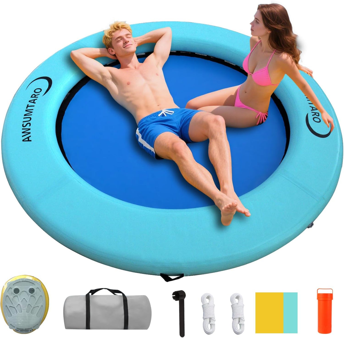 Hamaca circular inflable 244cm