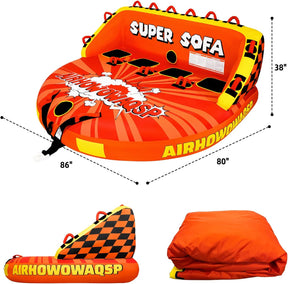 Remolcable acuatico para 4 personas