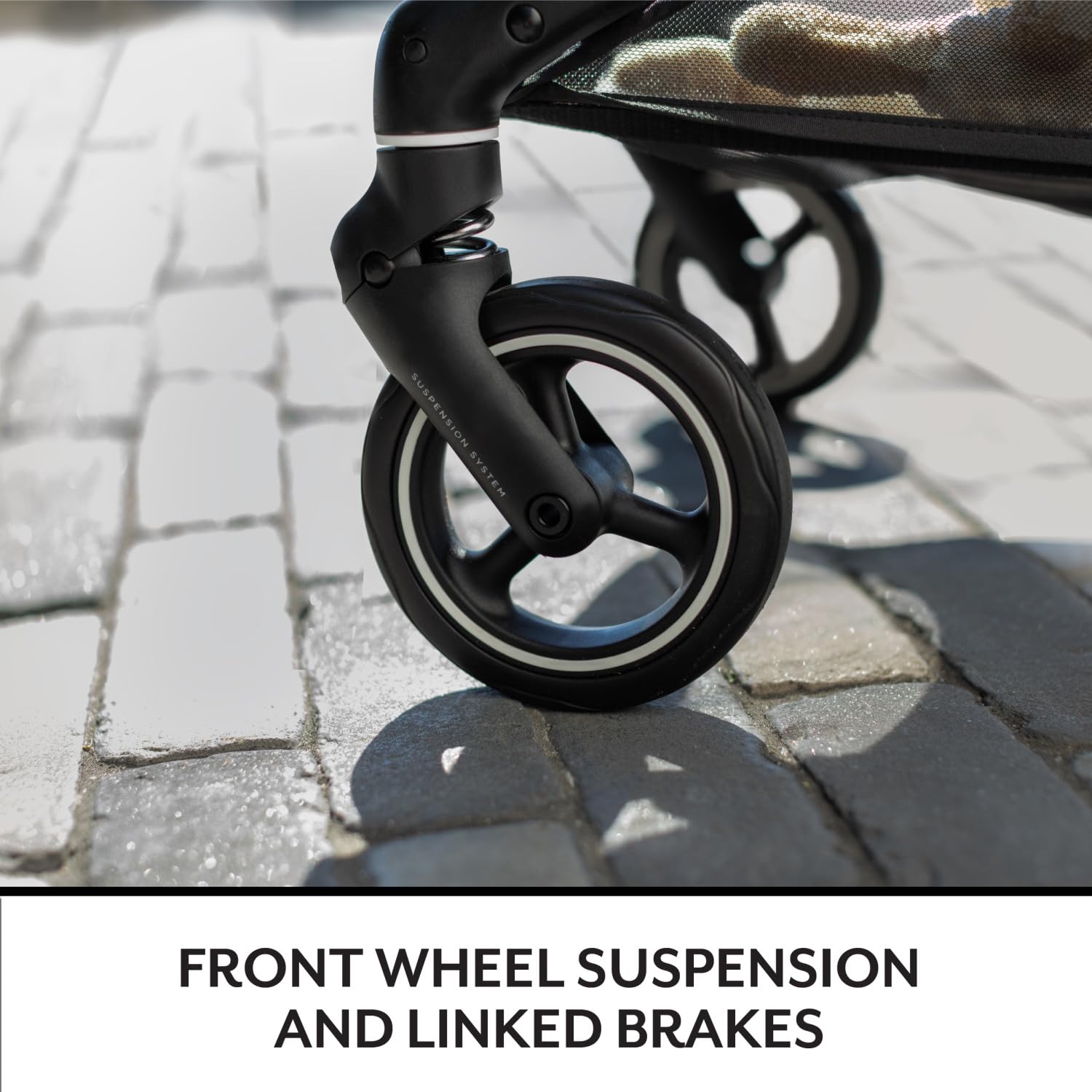 Cochecito de fibra de carbono ultraligero