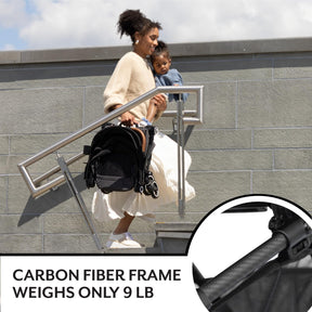 Cochecito de fibra de carbono ultraligero