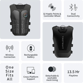 Chaleco Háptico Inmersivo - TactSuit Pro 2026