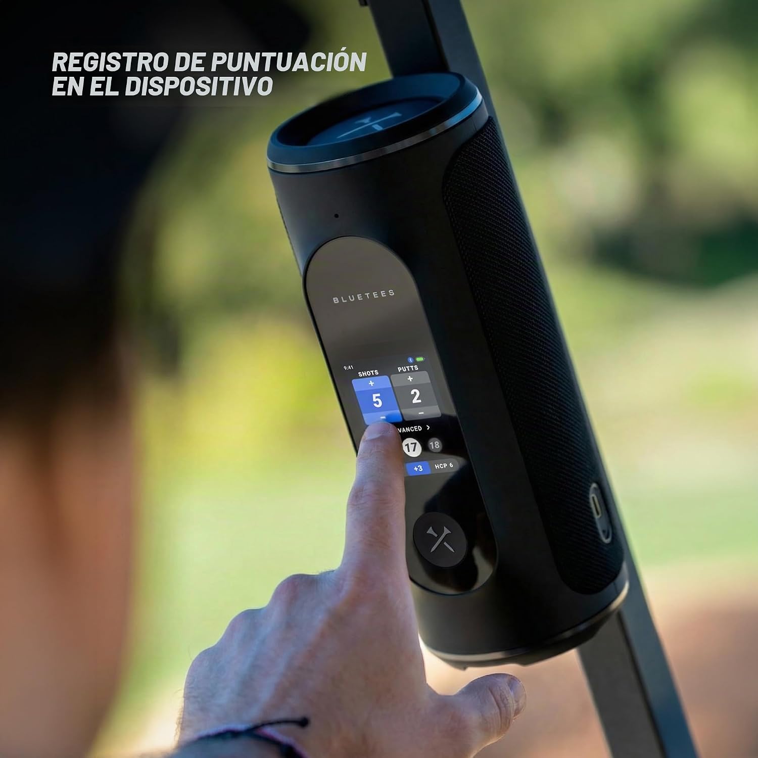 Blue Tees Golf Player Pro - Altavoz GPS, versión 2026