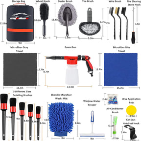 Kit de Limpieza para Autos